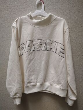 PARKE Limited Edition X Target Cream Pullover Sweatshirt